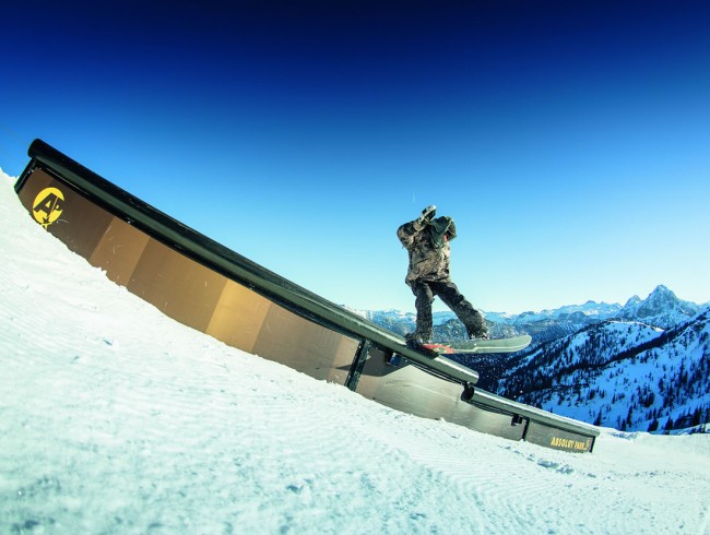 Snowboard, Freestyle & Slopestyle im Absolutpark in Flachauwinkl © Wagrain-Kleinarl Tourismus